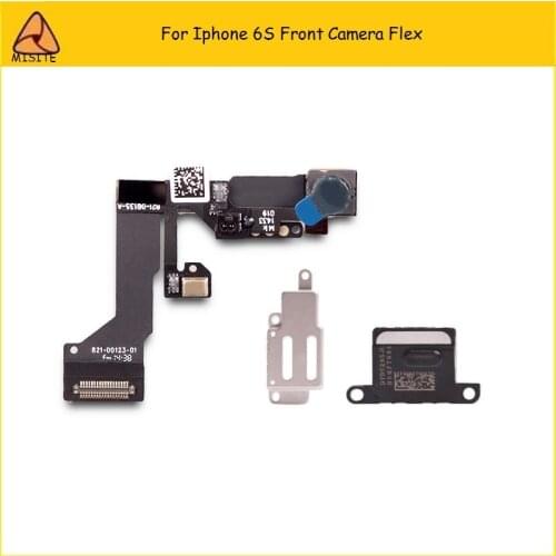 50PC/LOT Tested Earpiece Speaker+Metal Bracket+Proximity Sensor Little Camera Flex Cable For iPhone 6S 4.7 Front Camera Assembly