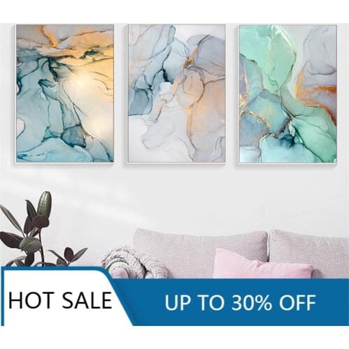 Abstract Green Stone Pattern Nordic Poster Canvas Painting Christmas Wall Pictures Scandinavian Geometric Art Home Decoration