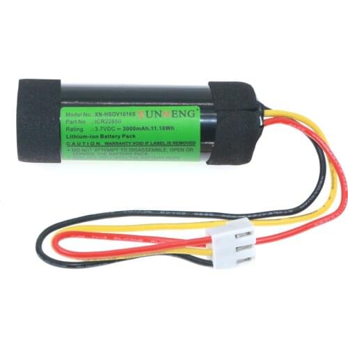 XunNeng Harman/Kardon ICR22650 Battery for Harman/Kardon Onyx studio 4 Onyx 4 3000mAh