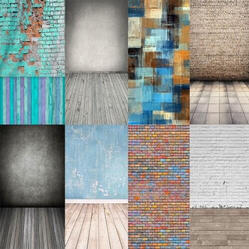 Avezano Backdrops Brick Wall Graffiti Planks Wooden Floor Child Portrait Photography Background Photo Studio Photozone Photocall