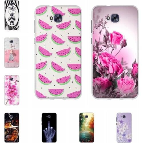 5.5" For Asus Zenfone 4 Selfie ZD553KL Case Cover Soft TPU Silicone Covers Case for Asus Zenfone 4 Selfie ZD553KL Cover bumper