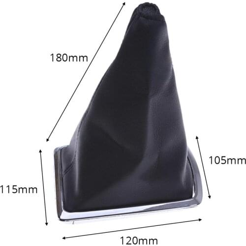 5/6 Manual Car Gear Shift Knob Lever Collar Gaiter Boot Cover Case For Ford Focus MK2 2004 2005 2006 2007 2008 2009 2010 2012