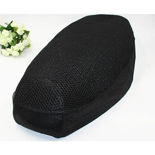 90*56 Black polyester 3D air mesh air conditioner breathable Motorcycle motorbike seat cover full mesh cool supports cover