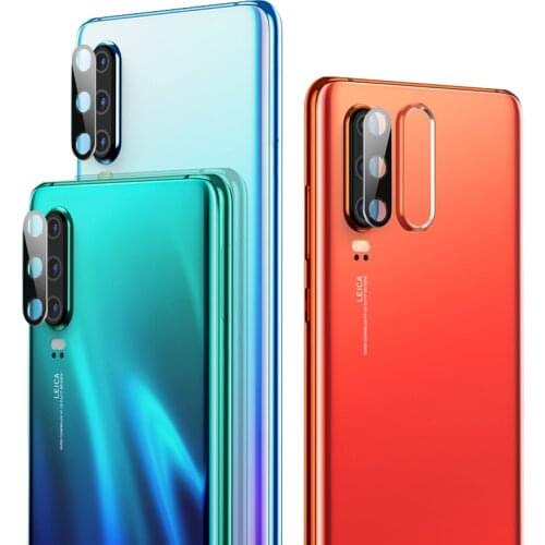 For Huawei P30 Pro Camera Screen Protector + Back Lens Protection Ring Case for Huawei P20 Pro Rear 2 in 1 6D Tempered Glass