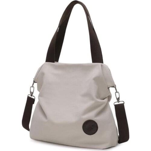 Canvas Bag Vintage Canvas Shoulder Bag Women Handbags Ladies Hand Bag Tote Casual Brand Female Handbag Bolsa Feminina Sac A Main