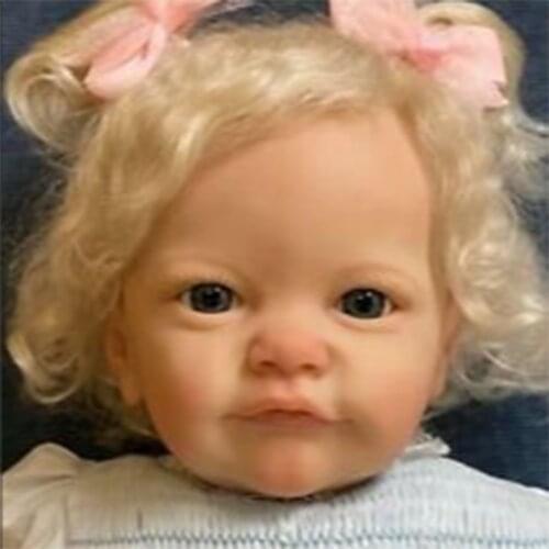 Popular 20 Inches Tobiah Reborn Doll Kit Very Soft Hands Unpainted Unfinished Doll Parts DIY