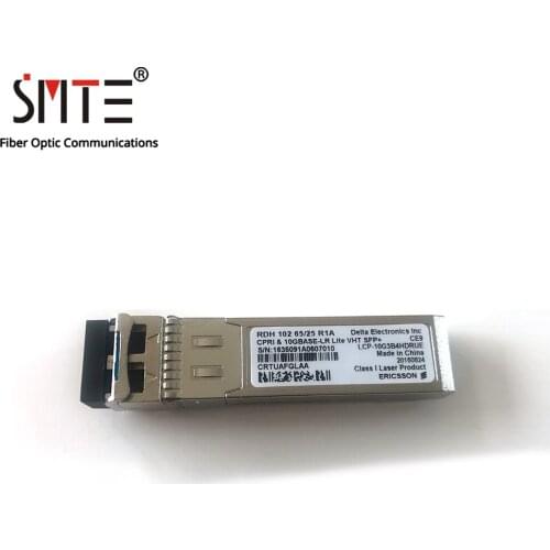 LCP-10G3B4HDRUE ERICSSON RDH 102 65/25 R1A 10GBASE-LR Lite VHT SFP+ optica module