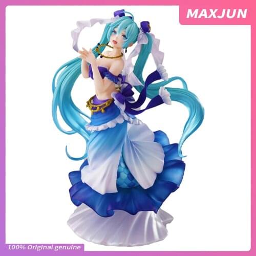 MAXJUN 23cm Taito Vocaloid Anime Miku Figure Mermaid Ver PVC Action Figure Collection Model Doll Toys miku figure