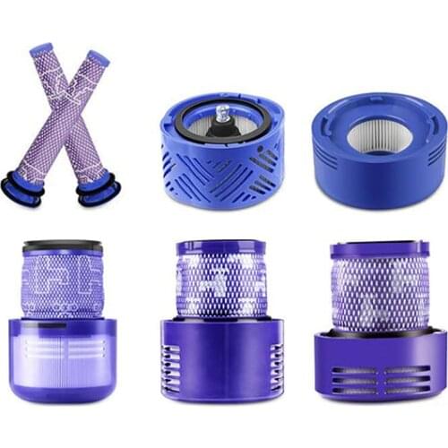 Wholesale 20Pcs/Lot Hepa Filter for Dyson V6 V7 V8 V10 V11 Cordless vacuum cleaner Accessories Parts Kits Replacements