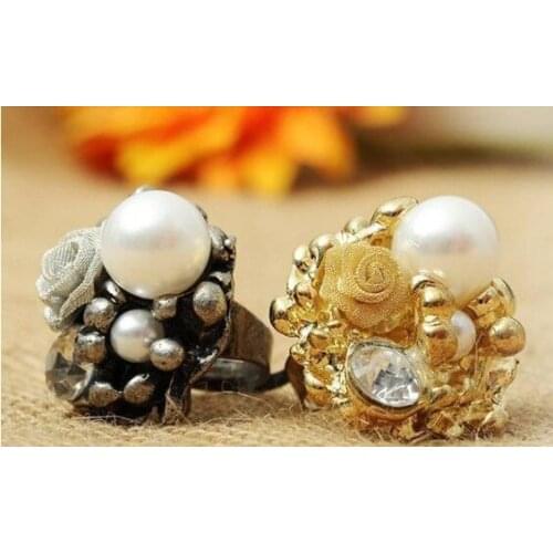 Женские золотые кольца QZjewelryfy China At AliExpress