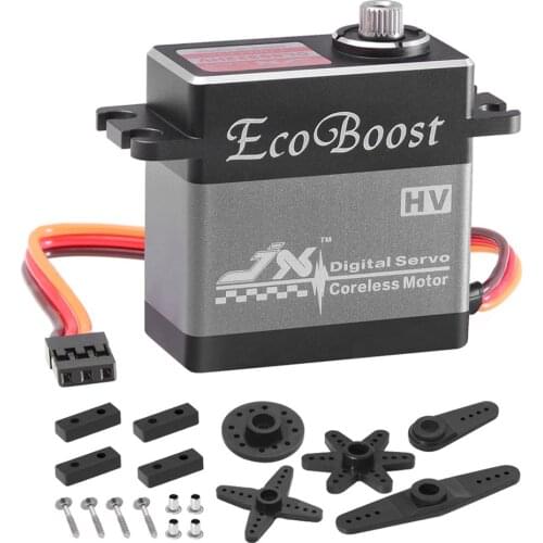 JX Servo CLS6322HV Metal Gear Digital Ecoboost Coreless Motor Servo 21KG Large Torque All Metal Shell for RC Helicopter Robot