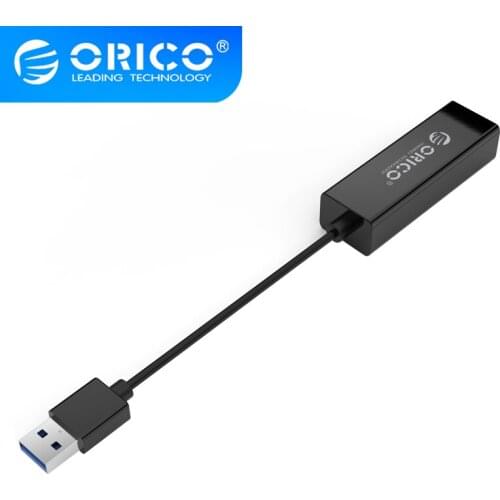 ORICO USB3.0 Gigabit Ethernet Network Adapter 10/100/1000 Mbps Suitable for PC/notebook/computer , UTJ-U3
