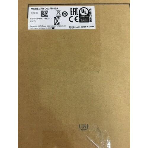 Brand New VFD037M43A VFD-M Three-phase 380V 3.7Kw 5HP 8.2A 400HZ Inverter AC Motor Driver