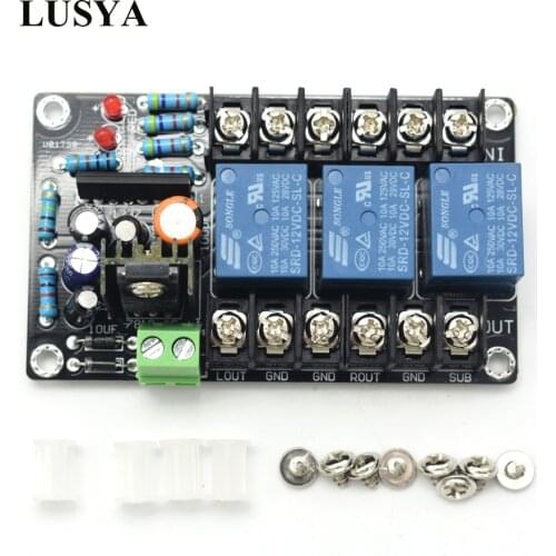 Lusya UPC1237 speaker protection board 2.1 channel High power speaker protection for home Amplifier F7-004