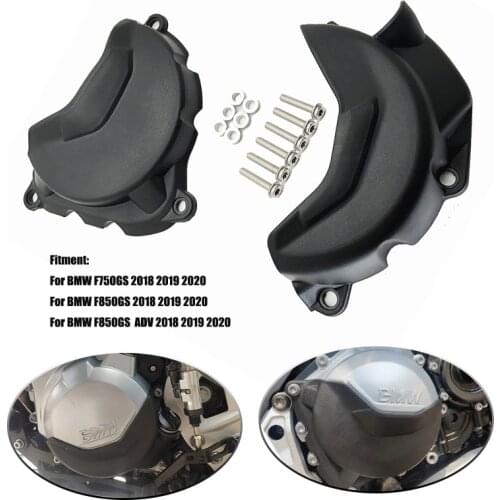 Motorcycle Clutch and Alternator Engine Insulation Protection Guard Cover For BMW F750GS F850GS ADV Adventure 2018 2019 2020
