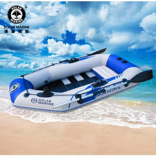 1 Person 175cm Inflatable Rowing Boat Ship Kayak Canoe Drifting Raft Dinghy Hovercraft Outdoor Fishing Diving Surfing Sailing