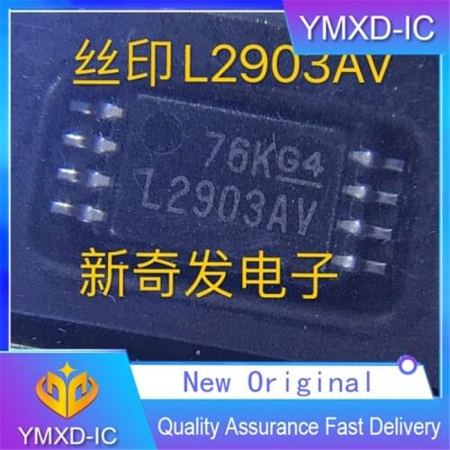 10Pcs/Lot New Original Imported Seal Mark LM2903AVQPWR L2903AV MSOP-8 MSOP-8 Integrated Paster Circuit