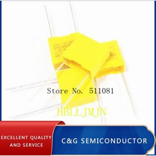 100pcs X2 0.1UF 104 100NF 275V P=10MM Regulation DIP Polypropylene Film Capacitor