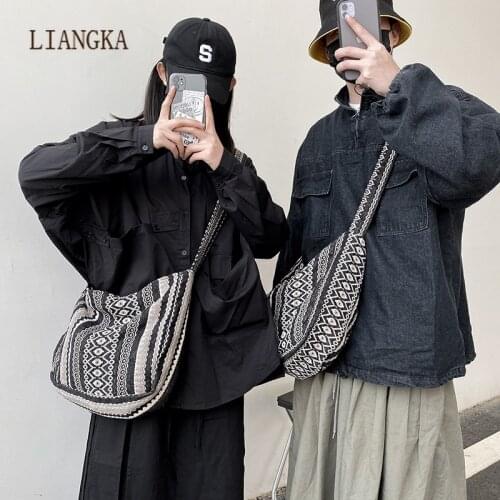 2020 New Ladies Bohemia Style Large Capacity Shoulder Bags Handbags Shopping Bags