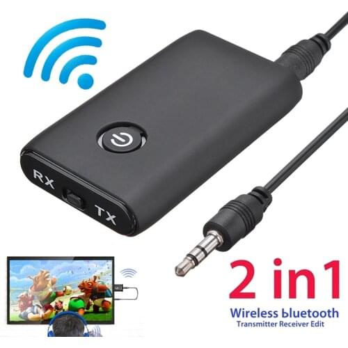 3.5mm Wireless bluetooth Transmitter&Receiver Adapter A2DP Audio Jack Aux for PC TV Car 3.5mm AUX Music Receiver Sender Adapter