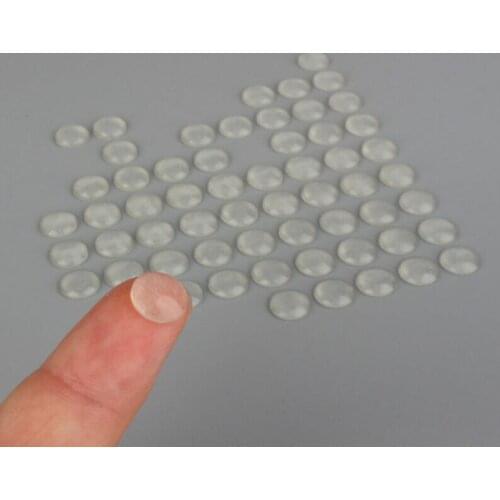 30-100PC Of Sofa Table And Chair Silencer Silicone Particles Furniture Cushion Bumper Rubber Shock Absorber Protective Furniture