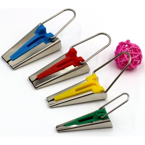 4pcs/set Fabric Bias Tape Maker Tool Fabric Edging Binding Tape Piping Loop Hemming Maker Tool Sewing Quilting Accessories Tool