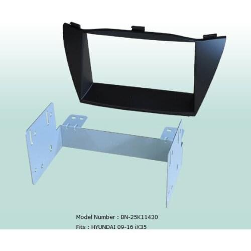 Car Fascias Stereo Radio Audio Panel Navigation Frame Dash Kit For Hyundai iX35 2009 2010 2011 2012 2013 2014 2015 2016