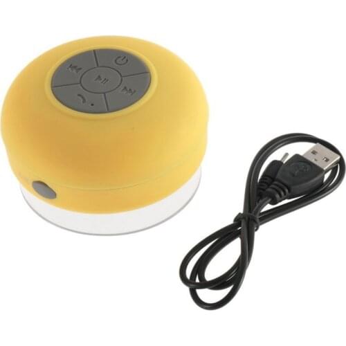Bluetooth Waterproof Wireless Portable Mini Shower Speaker & Handsfree speaker for IPhone Samsung Xiaomi wholesales 200pcs/lot