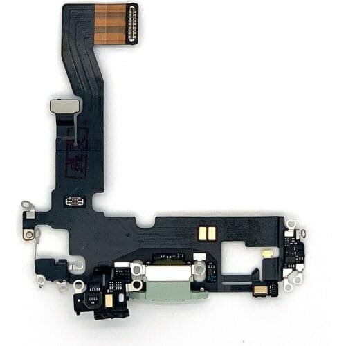 For Apple iPhone 12/12 Pro AA Quality White/Black/Blue/Gold/Red/Purple/Green Color Charging Port Dock Connector Flex Cable