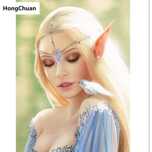 Beautiful girl new product diamond painting diy diamondinlaid handmade 5ddiamond embroidery cross stitch kit homedecoration gift