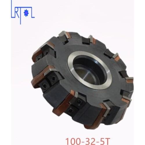 Livraison Gratuite DIa 100*32mm 75degree Fraise Outils Pour CARBIDE Inserts Convient Pour NC/CNC Machine face milling cutter