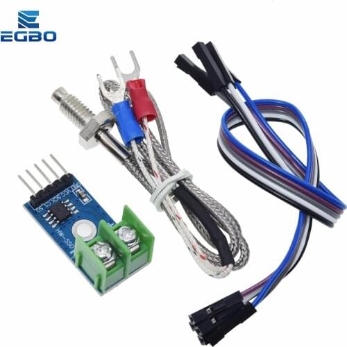 1PCS EGBO MAX6675 Module + K Type Thermocouple Thermocouple Senso Temperature Degrees Module for arduino