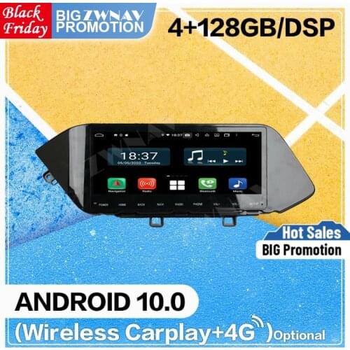 128G Carplay Android10 screen Multimedia DVD Player for Hyundai Sonata 2019 2020 GPS Navi wifi Auto Radio Audio Stereo Head unit
