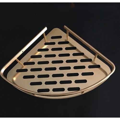 Bathroom Kitchen Perforated Corner Rack Shower Rack Iron Shampoo Storage Rack Bathroom Accessories Bathroom