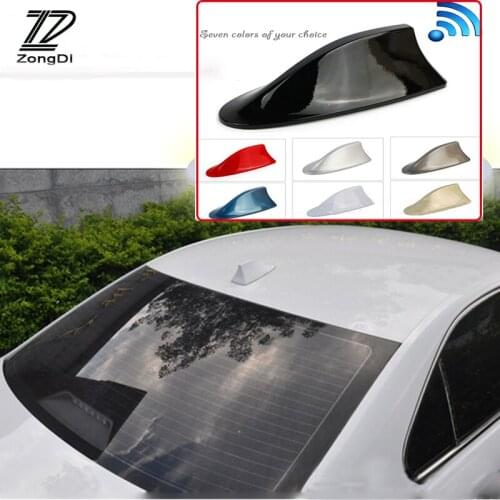 ZD Car FM AM Signal Roof Radio Aerials Shark Fin Antenna For Renault Megane 2 3 Duster VW Touran Passat B6 Golf 7 T5 T4 Fiat 500