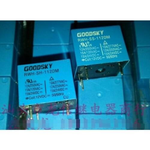 Relays RWH-SH-112DM RWH-SS-112DM T73-1A-12V