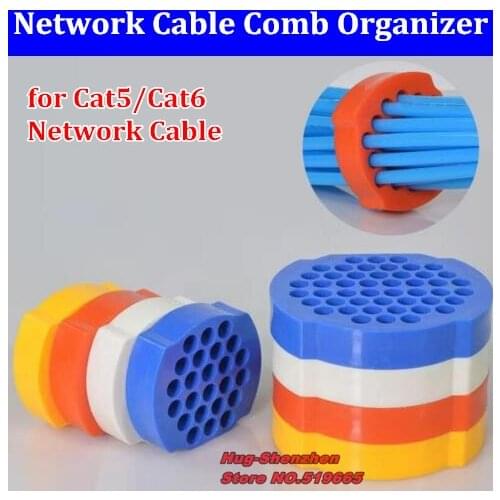 Network Module Cat 5 / Cat 6 Network Cable Comb Machine Wire Harness Arrangement Tidy Tools for Computer Room Cable Fixer