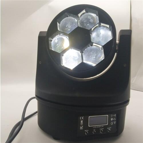 Led bar light 6 bee eyes 4in1 rgbw wash gobo beam led effect lighting