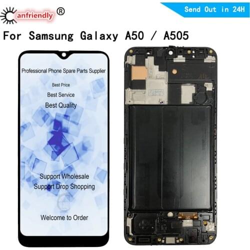 LCD Display For Samsung Galaxy A50 SM-A505F A505FN A505GN A505FM A505YN A505W LCD display Screen Touch panel Digitizer Assembly