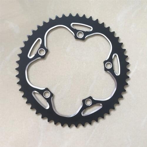Folding Bike Chainring 130 BCD 38T 39T 40T 42T 44T 46T 48T 50T 52T 53T 56T Road Bicycle Part Chainwheel 3/32" Tooth Thickness