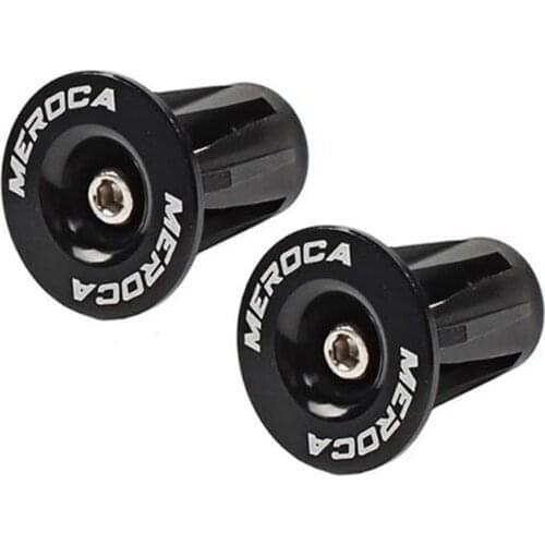 1 Pair Mountain Bike Bar End Plugs Aluminum Road Bicycle Grip Anti-slip Firm Handlebar Caps Bike Accessories Bike Bar End Plugs