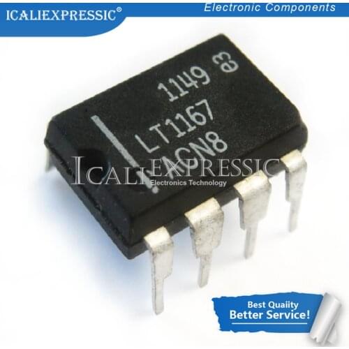 1PCS LT1167ACN8 LT1167CN8 LT1167 DIP-8 In Stock