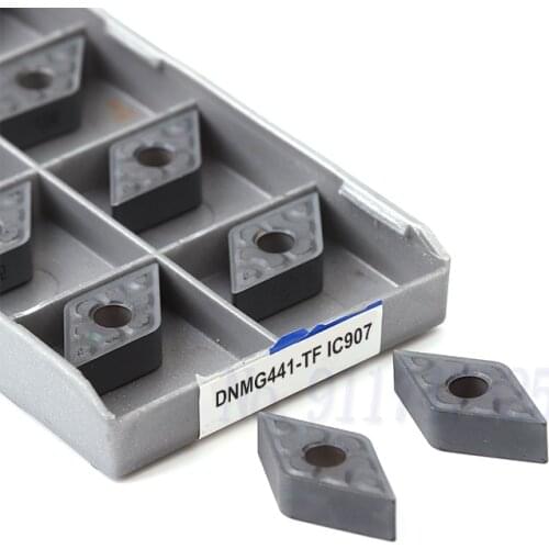 10PCS DNMG150608-TF IC907 IC908 External Turning Tools Carbide Insert DNMG150604-TF IC908 Turning Inserts CNC Lathe Cutting Tool