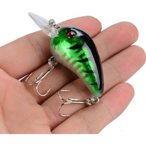 6cm 5.5g Black Minnow Wobblers Pike Fishing Lure Artificial Bait Hard Swimbait Mini Crankbaits Fsihing Tackle Lures