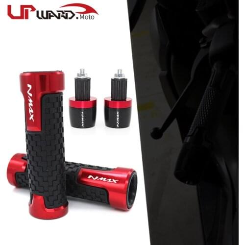 FOR YAMAHA NMAX125 NMAX 125 2015-2019 2016 2017 2018 2019 2020 Motorbike Accessories 7/8" 22MM Handlebar Grip Handle Bar End Cap