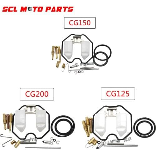 ALconstar- Racing Motorcycle Carburetor Repair Kits With Spare Jets 1 sets One Pack CG125 150 200 For PZ26 PZ27 PZ30 New