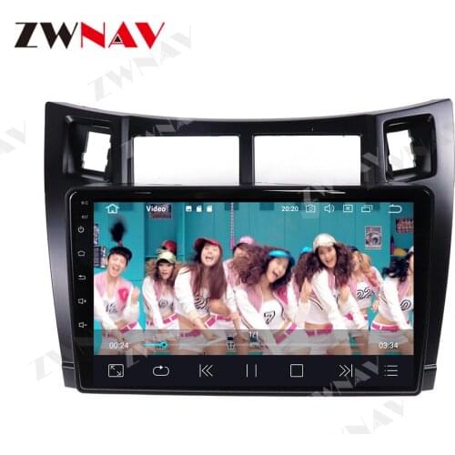 Android 10 Car RADIO For Toyota Yaris 2005-2012 9 Inch Car Multimedia DVD Player GPS Navigation Bluetooth 2din Autoradio DVD