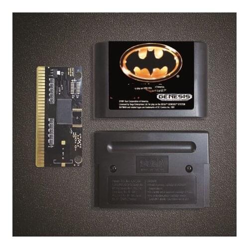 Batmans The Video Game - 16 Bit MD Game Card for Sega Megadrive Genesis Video Game Console Cartridge