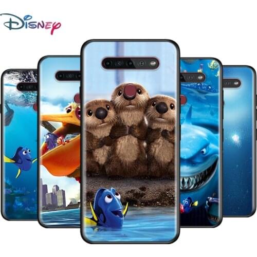 Black Soft Finding Nemo Fish For LG K92 K62 K52 K42 K31 K22 K71 K61 K51S K41S K30 K20 G8 G8S G8X ThinQ Phone Case