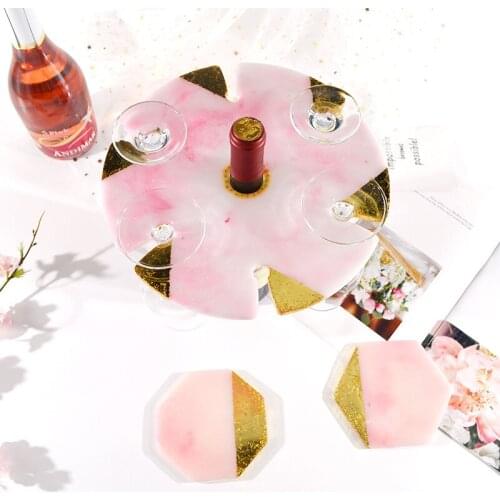 Wine Cup bottle holder Silicone Mold UV epoxy resin home making tool Accessories Decoration Craft Resin Art Ornaments handmade